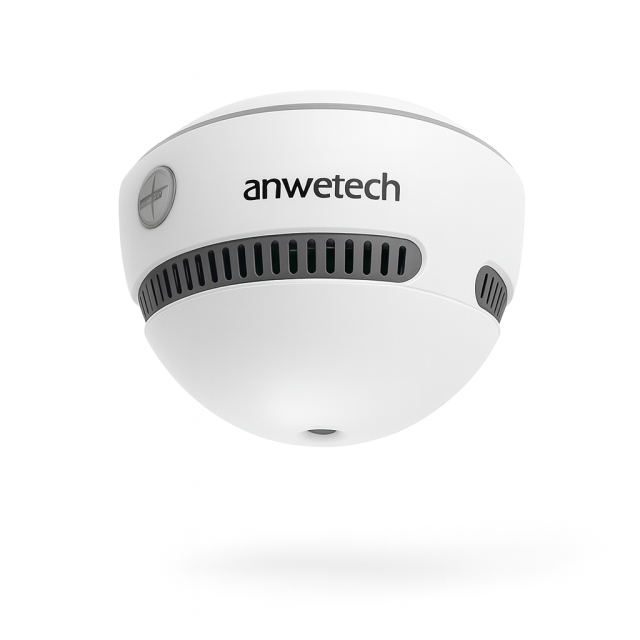10-Year Lithium Battery Photoelectric Smoke Alarm EN14604 Certified