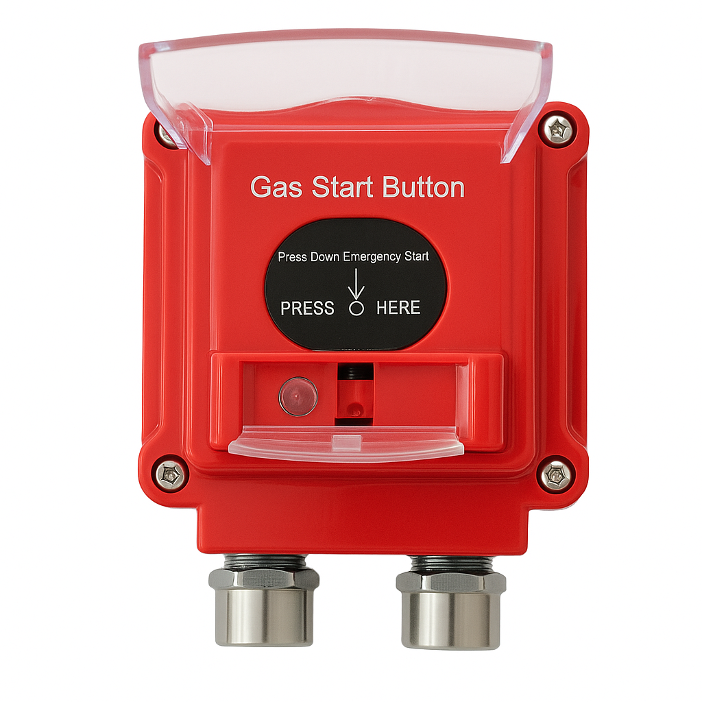 Explosion-Proof Emergency Gas  Start  Button  For Gas Fire Extinguishing System, IP66