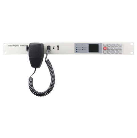 150W Fire Emergency Voice Panel Rack Type