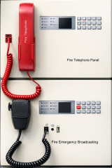 Two-in-One Fire Telephone & Emergency Voice Panel 350W