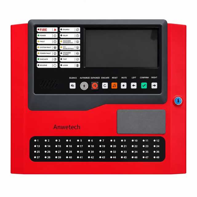 AT-F102  Multi-Loop Fire Alarm Control Panel EN54 standard