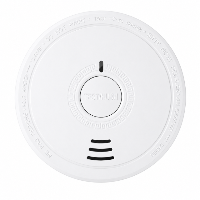 S220 Standalone Photoelectric Smoke Alarm | EN14604 Battery Smoke Detector