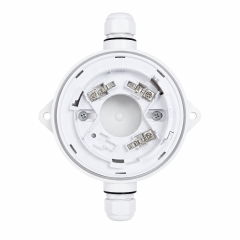 Waterproof-Type IP33 ABS Base for Smoke & Heat Detectors with M20 Cable Glands