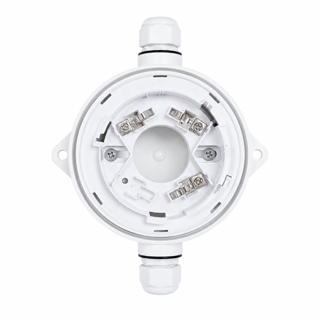 Waterproof-Type IP33 ABS Base for Smoke & Heat Detectors with M20 Cable Glands