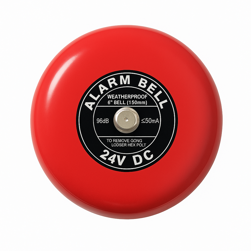 BL201 Weatherproof Outdoor 24VDC Fire Alarm Bell