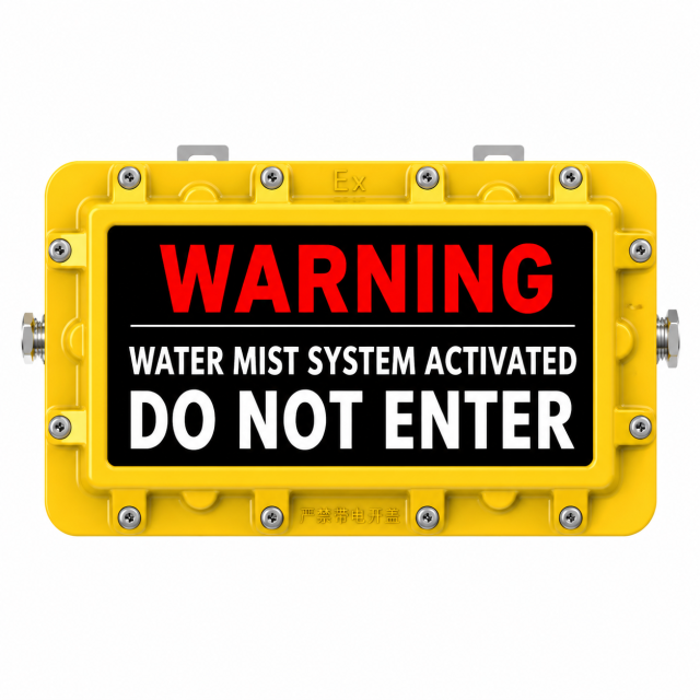EGS03 Explosion-Proof Water Mist Warning Sign