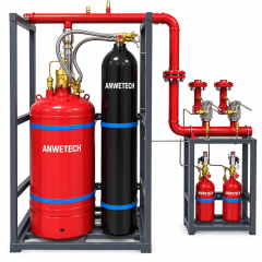 External-Pressure  FM200  Fire Extinguishing System