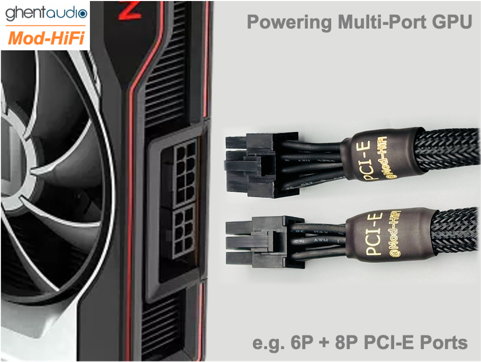 PCI-E GPU 8P Cable for Corsair Type5: RM750x shift | RM850x shift | RM1000x shift | RM1200x shift | SF750 | SF850 | SF1000 | SF850L | SF1000L