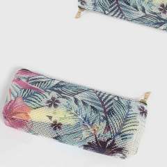 CBT085 Floral Print Mesh Bag