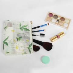 CBT079 Floral Print Mesh Bag