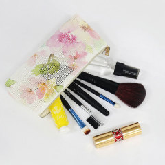 CBT090 Floral Print Mesh Bag