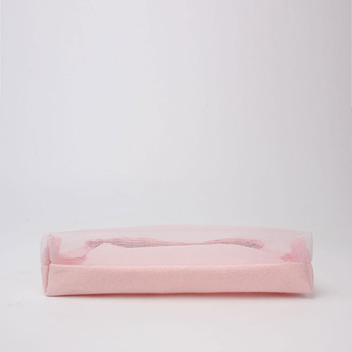 Small Pouch Cosmetic Bag Bamboo Fiber Nylon Mesh - CBT050