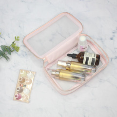 Travel Case Cosmetic Bag Bamboo Fiber Nylon Mesh - CBT052