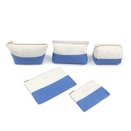 Spring Pouch Cosmetic Bag Banana Fiber - CNC034