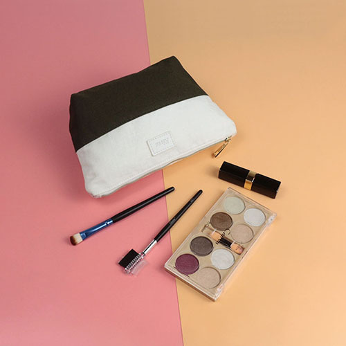 Essential Pouch Cosmetic Bag Banana Fiber - CNC058