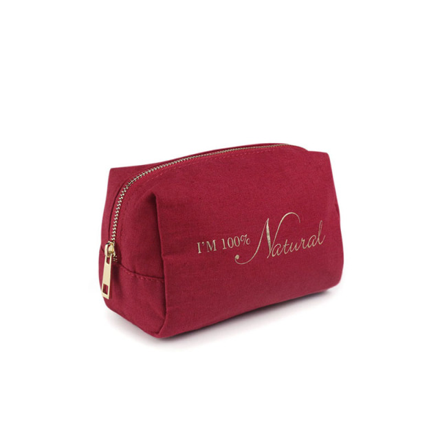 Small Pouch Cosmetic Bag Pineapple Fiber - CNC060