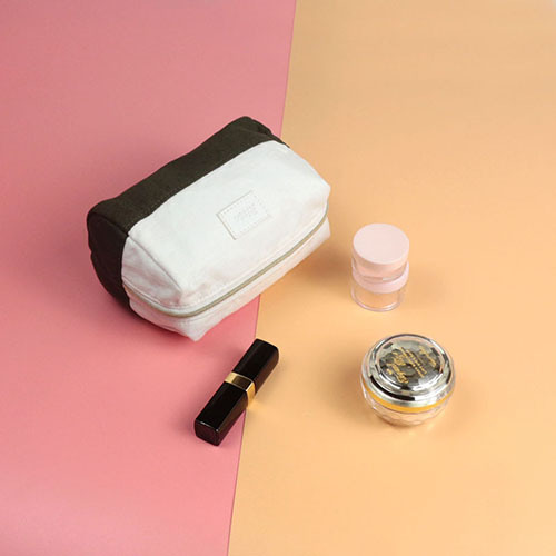 Small Pouch Cosmetic Bag Banana Fiber - CNC055