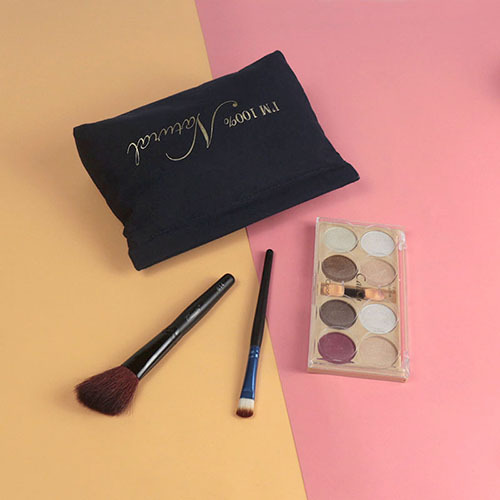 Spring Pouch Cosmetic Bag Banana Fiber - CNC044