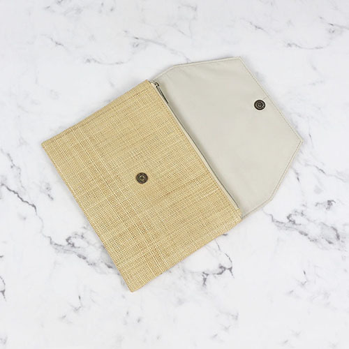 Clutch Cosmetic Bag Raffia - CNC109