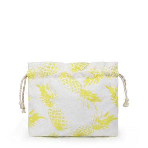 Portable Beauty Drawstring Bag Pineapple Fiber - CNC092