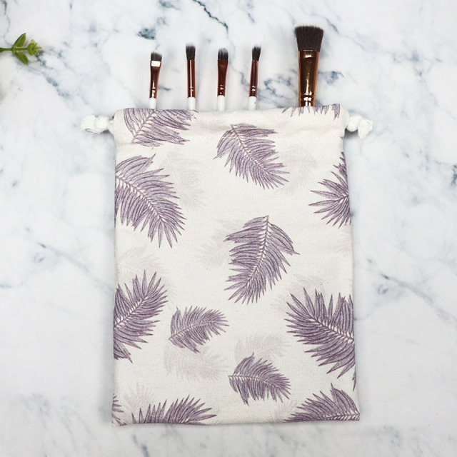 Small Pouch Cosmetic Bag Recycled Cotton - CBC074