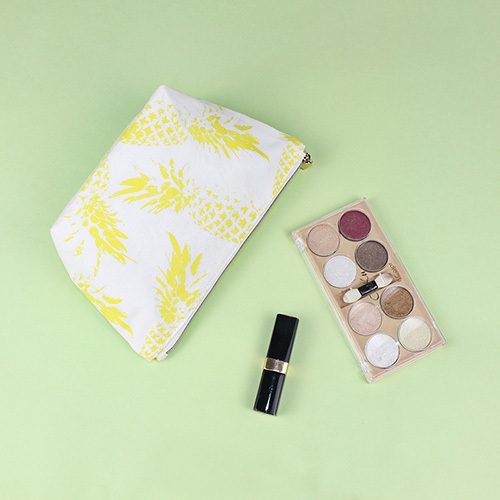 Essential Pouch Cosmetic Bag Pineapple Fiber - CNC087