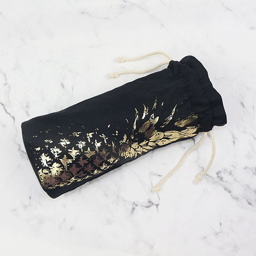 Small Beauty Drawstring Bag Pineapple Fiber - CNC102