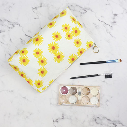 Small Pouch Cosmetic Bag Pineapple Fiber - CNC105