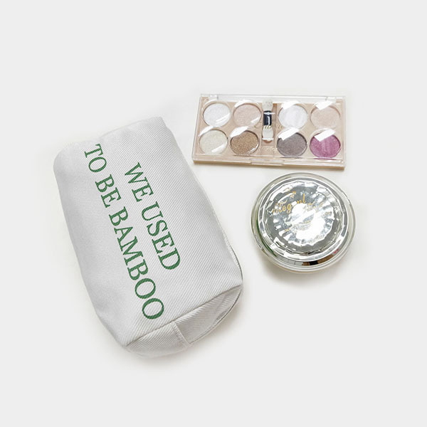 Small Pouch Cosmetic Bag Bamboo Fiber - CBB029