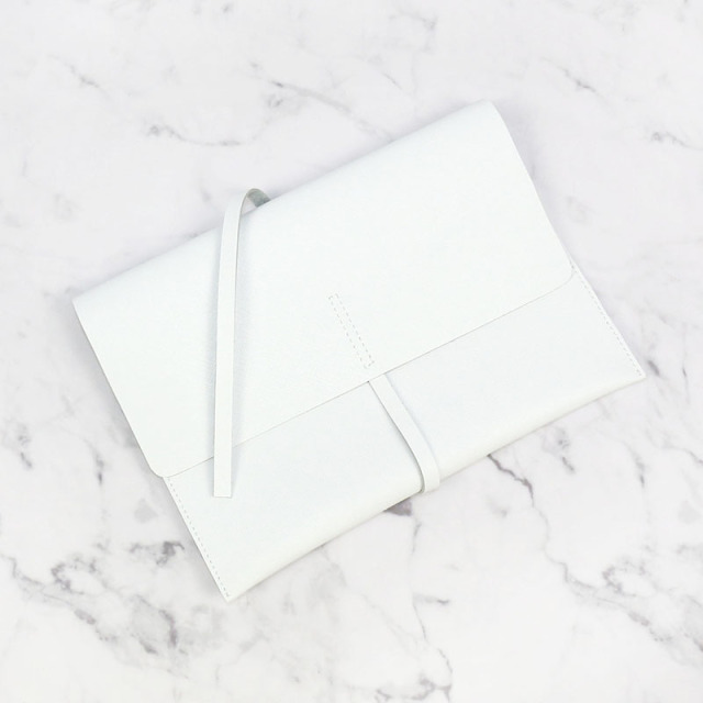 Clutch Cosmetic Bag Recycled Leather - CBE008