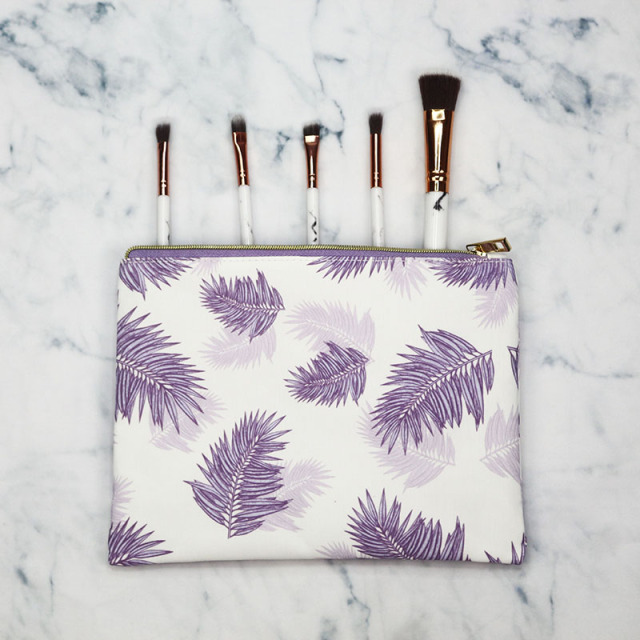 Flat Pouch Cosmetic Bag Recycled PET - CBR178