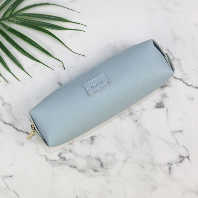 Small Pouch Cosmetic Bag Recycled Leather - CBE003