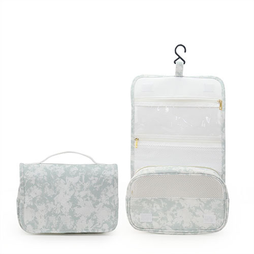 TRA037 multi-compartment hanging toiletry organizer