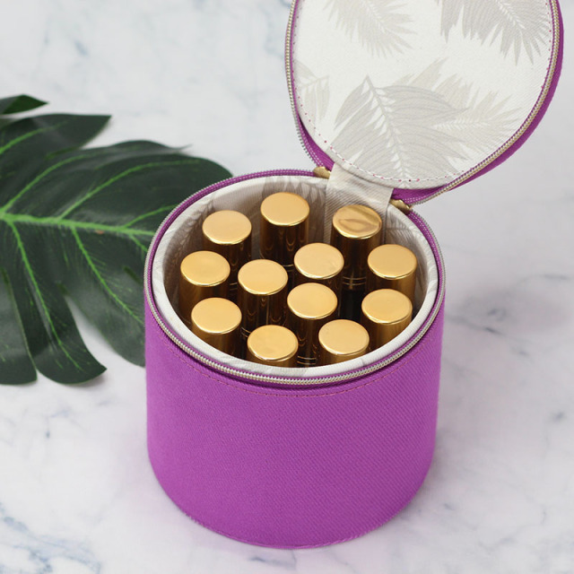 Travel Case Essential Oil Bag Bamboo Fiber - COC016