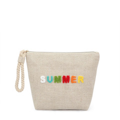 Essential Pouch Cosmetic Bag Jute - CBJ022