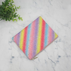 Flat Pouch Cosmetic Bag PU Leather - CBH003