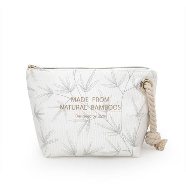 Essential Pouch Cosmetic Bag Bamboo Fiber - CBB054