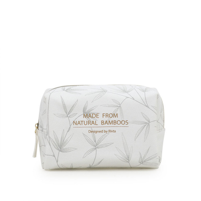 Small Pouch Cosmetic Bag Bamboo Fiber - CBB057