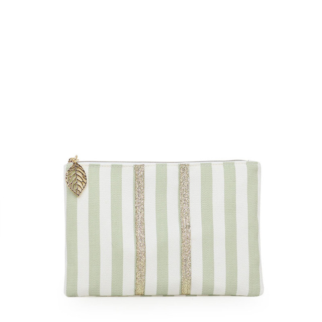 Flat Pouch Cosmetic Bag Bamboo Fiber - CBB053