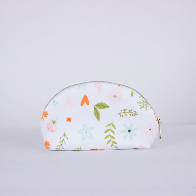 Small Pouch Cosmetic Bag Cotton - CBC085