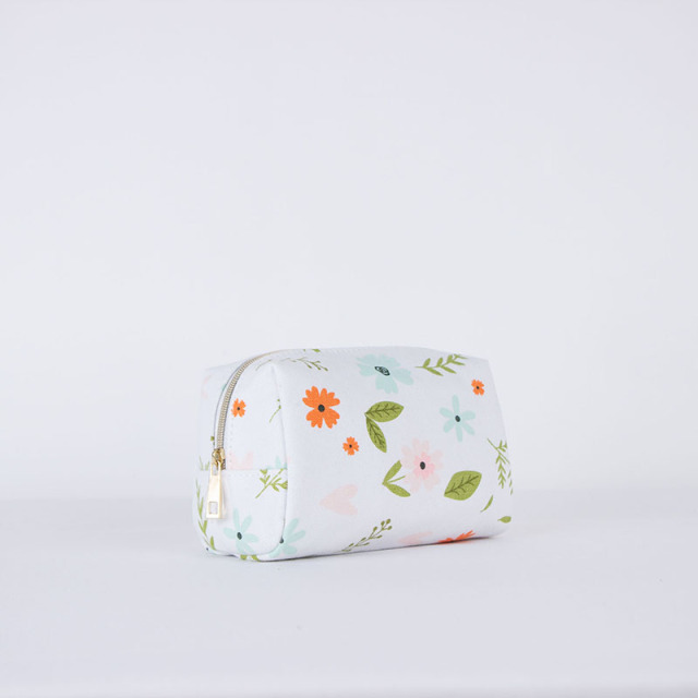 Small Pouch Cosmetic Bag Cotton - CBC083