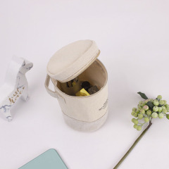 Custom Recycled Cotton Cosmetic Bag for Beauty Brand Projects - CBC089