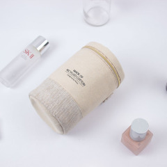 Custom Recycled Cotton Cosmetic Bag for Beauty Brand Projects - CBC089