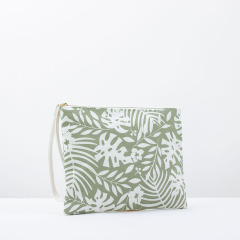 Flat Pouch Cosmetic Bag Recycled cotton - CBC094