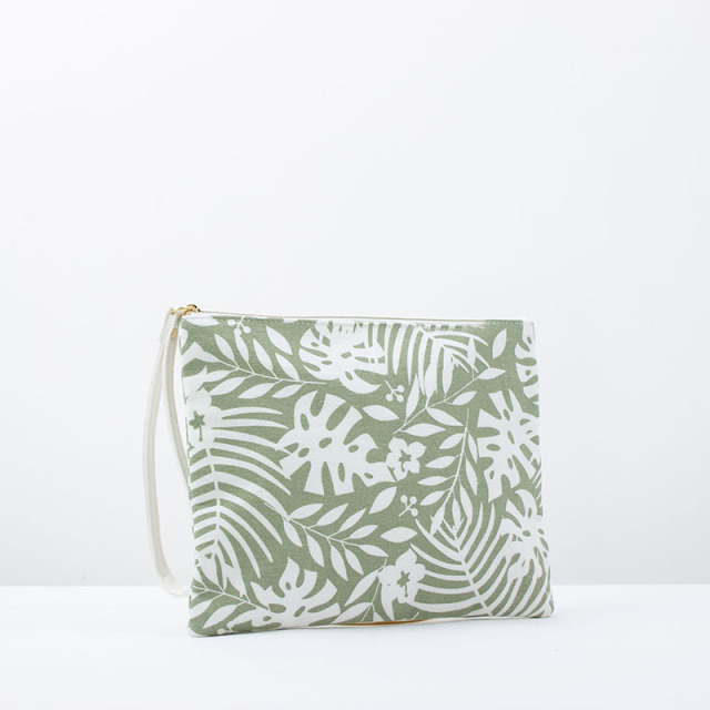 Flat Pouch Cosmetic Bag Recycled cotton - CBC094