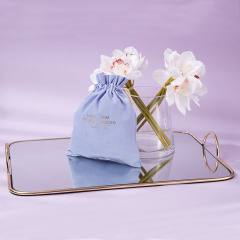 Travel Beauty Drawstring Bag Bamboo Fiber - CBB061