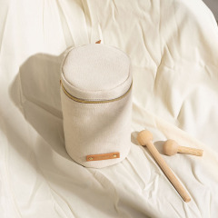 Custom Recycled Cotton Cosmetic Pouch for Beauty Brand Projects - CBC079
