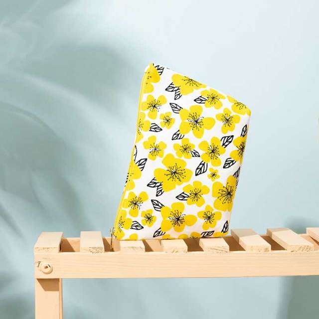 Clutch Cosmetic Bag Recycled cotton - CBC100