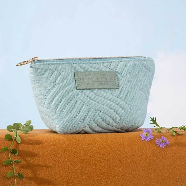 Small Pouch Cosmetic Bag Bamboo Fiber - CBB107