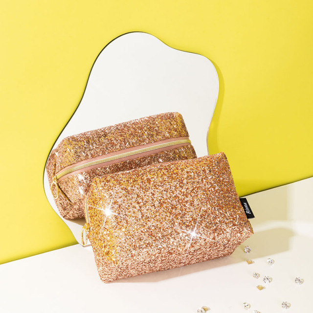Travel Pouch Cosmetic Bag Glitter - CBG010